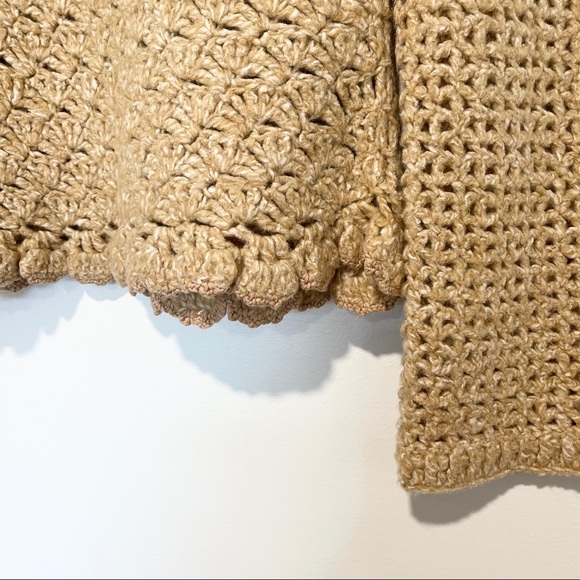 RARE Moth Anthro Spiced Eggnog Cardigan Sweater - Picture 8 of 8